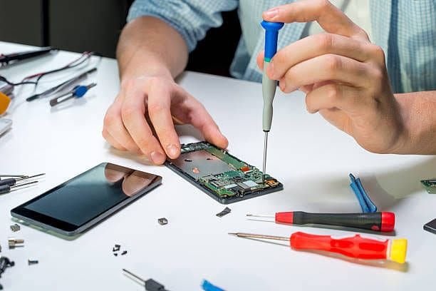 Hands-on device repair
